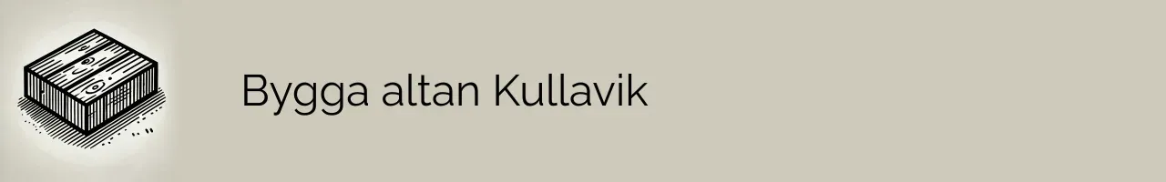 Bygga altan Kullavik